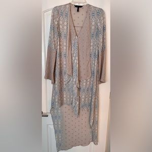 BCBGMAXAZRIA high low maxi dress